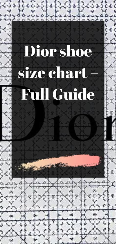 dior shoe size|dior size to us.